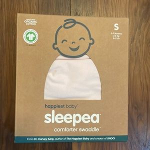 NEW Happiest Baby Sleepea 5-Second Swaddle - 100% Organic Cotton